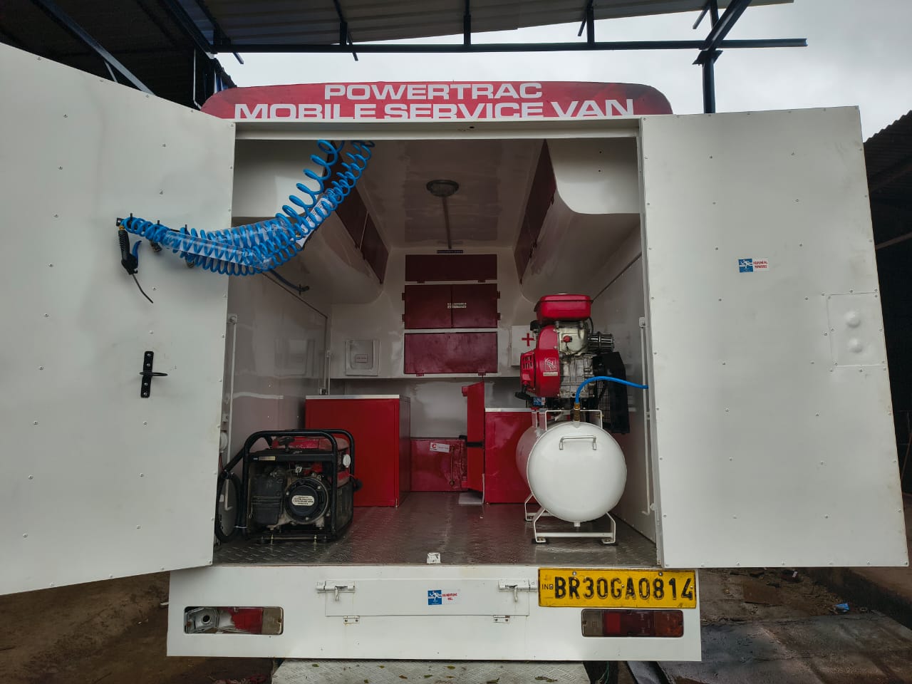 MSV (Mobile service Van -Back view)